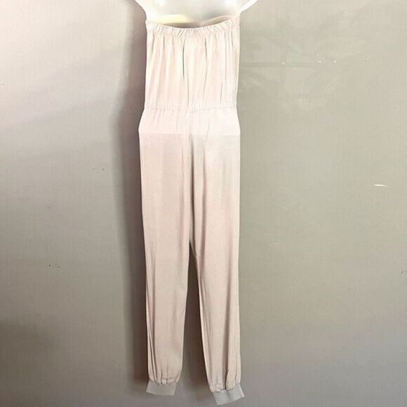 MM6 Maison Martin Margiela Jumpsuit Strapless Pink 40 (US4) Italy Rayon Designer - Picture 6 of 14